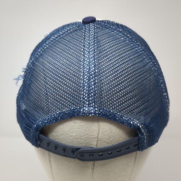 Aloha Snapback Trucker Hat Blue One Size Adjustable Lightweight Honolua Wahine - Picture 6 of 10